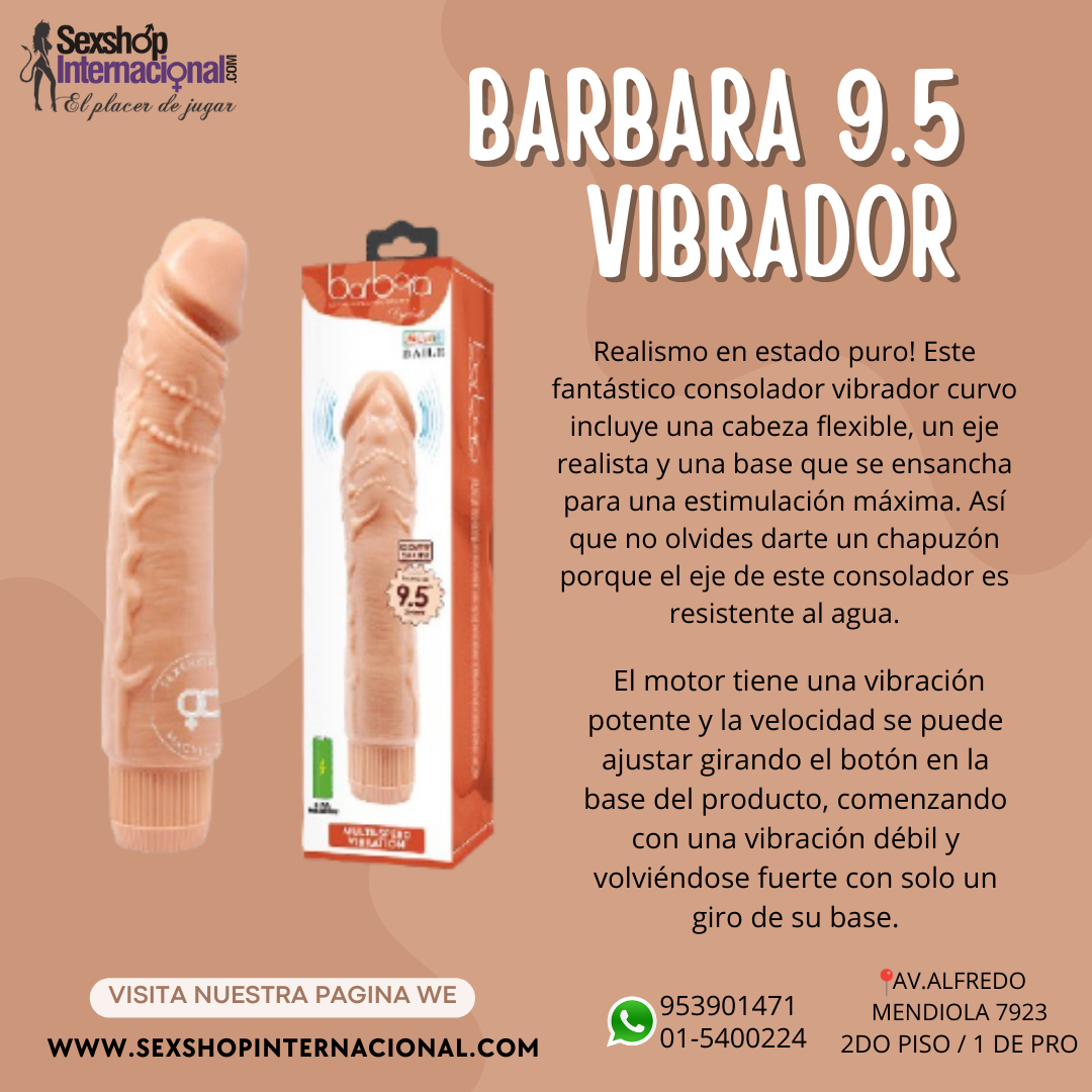 barbara Pene Vibrador Multivelocidad